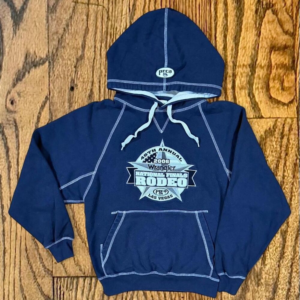 Vintage Wrangler Western Wear National Rodeo Finals Hoodie
